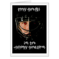 My Goal Greeting Card cards