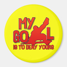 My Goal, Hockey Goalie Magnet