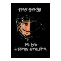 My Goal Print posters
