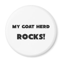 MY Goat Herd ROCKS! magnets