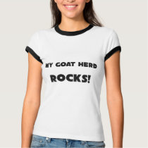 MY Goat Herd ROCKS! t-shirts by professions MY Goat Herd ROCKS! t-shirts