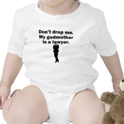 My Godmother Is A Lawyer Baby Bodysuit