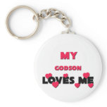 My Godson Loves Me Keychains