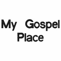 My Gospel Place Men's Polo Shirt embroidered shirts