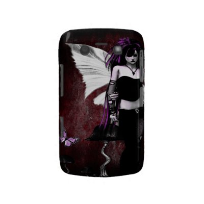 My Gothic Butterfly Blackberry Bold Cover by theminionfactory