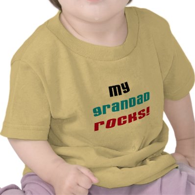 My Grandad Rocks T-shirts and Gifts