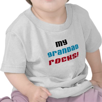 My Grandad Rocks T-shirts and Gifts