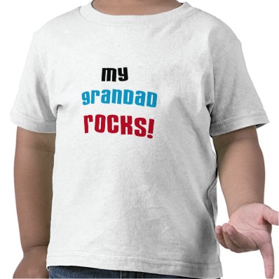 My Grandad Rocks T-shirts and Gifts