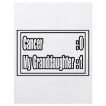 My Granddaughter Beat Cancer (Scoreboard) Flyer