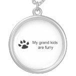 My Grandkids are Furry (Dog) Necklace