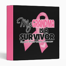 My Grandma is a Survivor - Breast Cancer Binders