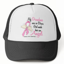 My Grandma Is An Angel 2 Breast Cancer Trucker Hat