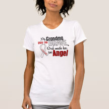 My Grandma Is An Angel Lung Cancer Tshirts