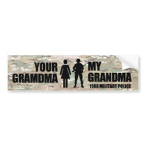 My Grandma is in the 1186 MP Bumper Sticker