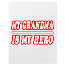 My Grandma Is My Hero flyers by Proud_Grandma_Shirts My Grandma Is My Hero flyers