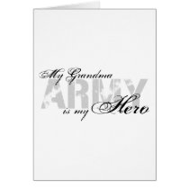 My Grandma My Hero - ARMY Cards