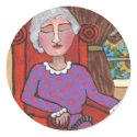 My Grandma - stickers by folkartblonde My Grandma - stickers