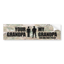 My Grandpa is in the 1186 MP Bumper Sticker
