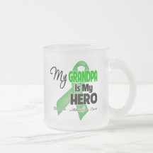 My Grandpa is My Hero - Kidney Cancer Mugs