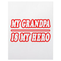 My Grandpa Is My Hero letterhead by Proud_Grandpa_Shirts My Grandpa Is My Hero letterhead
