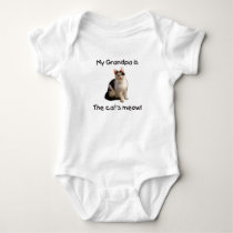My Grandpa is the cat's meow t-shirts