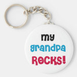 My Grandpa Rocks T-shirts and Gifts Key Chains