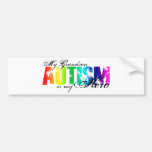 My Grandson My Hero - Autism Bumper Stickers