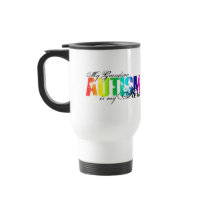 My Grandson My Hero - Autism Coffee Mugs