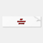 My Grandson Rocks Bumper Sticker