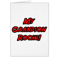My Grandson Rocks cards