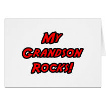 My Grandson Rocks cards