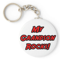 My Grandson Rocks keychains