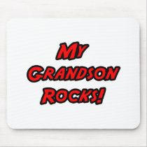 My Grandson Rocks mousepads