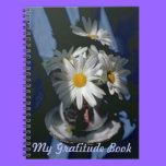 My Gratitude Book With Daisies In Sunlight Scene notebooks