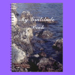 My Gratitude Book With Shore Scene notebooks