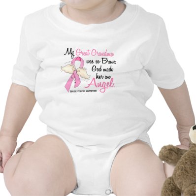 My Great Grandma Is An Angel 2 Breast Cancer Creeper