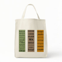 My Grocery List_Organic Tote Bag