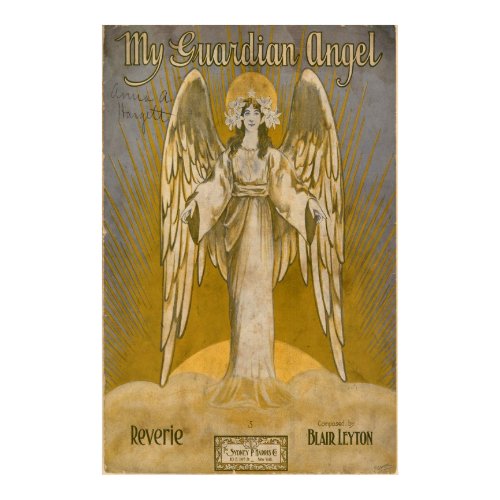 My Guardian Angel print