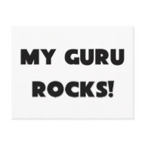 MY Guru ROCKS! postcards