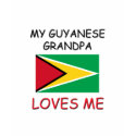 My Guyanese Grandpa Loves Me t-shirts