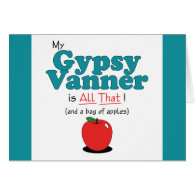 My Gypsy Vanner is All That! Funny Horse Card
