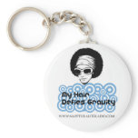 My Hair Defies Gravity Keychain keychains