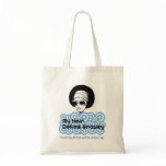 My Hair Defies Gravity Tote Bag bags