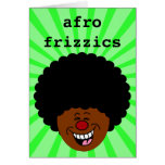 My hair defies the law of gravity and astrophysics greeting card