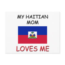 My Haitian Mom Loves Me postcards