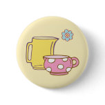 My Happy Kitchen Pinback Button