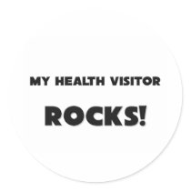 MY Health Visitor ROCKS! stickers by professions MY Health Visitor ROCKS! stickers