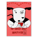 My Heart Beats Only For U cards