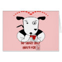 My Heart Beats Only For U   Doggone it! cards