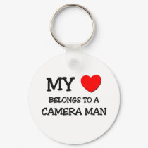 My Heart Belongs To A CAMERA MAN keychains by professions My Heart Belongs To A CAMERA MAN keychains